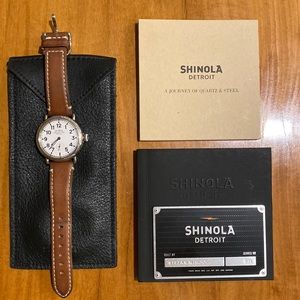 Shinola Runwell Unisex Watch 36mm